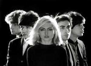 Publicity photo of Deborah Harry, Gary Valentine, Clem Burke, Chris Stein, James Destri, (Blondie) circa 1976 File Refe
