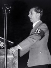 People Paul Joseph Goebbels Joseph Goebbels at the German Socialist Convention in Berlin Germany i