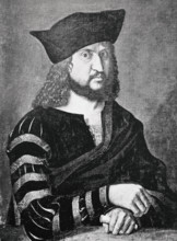 Friedrich III., auch bekannt als Friedrich der Weise, war Kurfürst von Sachsen, Historisch, digital restaurierte Reprodu