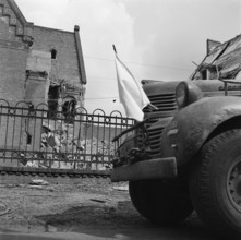 Anefo photo collection. Food provision: Wageningen. Food transports from Wageningen to West Netherlands briefly before t