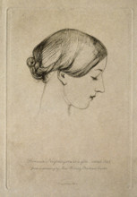 Florence Nightingale. Photogravure after Hilary Bonham-Carter. Copyright: xpiemagsx