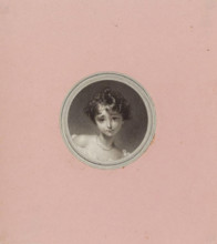 Ada, a portrait of a young lady. Lawrence, Thomas, Sir, 1769-1830. 1830. Portraits, Prints, Clippings. Carl H. Pforzheim