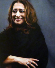 Dame Zaha Mohammad Hadid, (1950 - 2016), Iraqi-British architect. She was the first woman to receive the Pritzker Archit