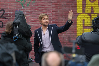 Ryan Gosling auf der Europa-Filmpremiere Fall Guy unter der Regie von David Leitch im UCI Luxe, Uber Platz, Berlin-Fried