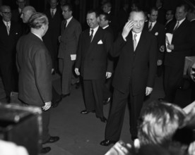 RECORD DATE NOT STATED NATO Paris Conference, 1954. Photographs of Marshall Plan Programs, Exhibits, and Personnel Copyr
