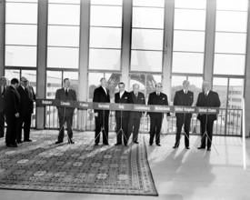 RECORD DATE NOT STATED NATO Paris Conference, 1954. Photographs of Marshall Plan Programs, Exhibits, and Personnel Copyr