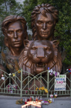 Las Vegas NV - May 10: Remembering Roy Horn on the Las Vegas Strip in Las Vegas, Nevada on May 10, 2020. PUBLICATIONxNO