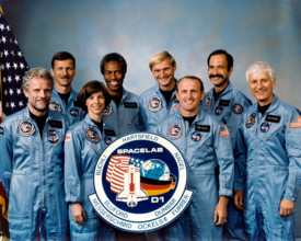S85-40783 (27 Sept. 1985) --- This international crew expected to fly aboard the space shuttle Challenger when it launch