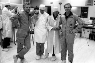 Bildnummer: 55315604  Datum: 06.03.1985  Copyright: imago/Dieter Bauer
Astronaut Ernst
