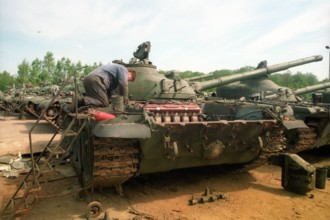 Bildnummer: 54828772  Datum: 23.05.1995  Copyright: imago/sepp spiegl
Verschrottung von