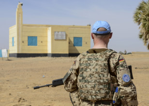 Mali, Gao, Minusma UN mission MALI, Gao, Minusma UN peace keeping mission, Camp Castor, german army Bundeswehr, patrol i