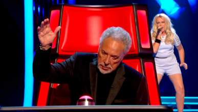 Tom Jones on The Voice - 24 January 2015 FAM53407 Copyright: x FAMOUSx aap3z380