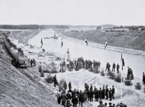 RECORD DATE NOT STATED  Germany Before the First World War 1890 - 1914 Construction of the Kiel Canal, 1887 - 1895. Kais