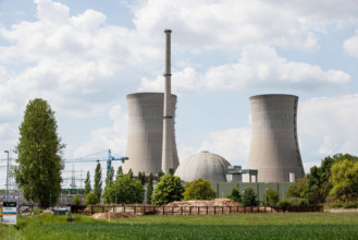 Grafenrheinfeld, Deutschland 08. Mail 2022: Themenbilder - Symbolbilder - Energie Kernkaftwerk Atomenergie - 2022 Das Ke