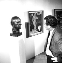 Eine juryfreie Kunstausstellung Original-Bildunterschrift: Eine juryfreie Kunstausstellung wird morgen am Berliner Funkt