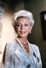 Studio Publicity Still from Falcon Crest Lana Turner circa 1982 Los Angeles CA USA PUBLICATIONxINxGE