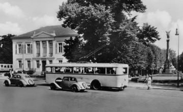 Bielefeld, Oberntor mit Handwerkskammer (historisches Motiv) 05/04 teu NRW Nordrhein Westfalen Stadt Innenstadt Altstadt