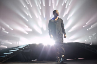Drake The Canadian singer and actor Drake performed a live concert at Forum in Copenhagen. The artist from Toronto has