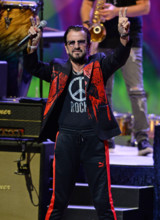 HOLLYWOOD FL - SEPTEMBER 17: Ringo Starr and His All Starr Band perform at Hard Rock Live at the Seminole Hard Rock Hot