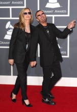 Bildnummer: 53765984  Datum: 31.01.2010  Copyright: imago/PicturePerfect
Ringo Starr & wife