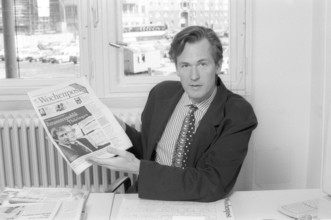 Mathias Döpfner (Journalist) 05/94 te Mathias Döpfner im Mai 1994 als Chefredakteur der Zeitung Wochenpost Deutschland d