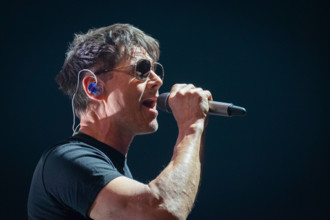 A-ha Trondheim, Norway. 07th, February 2020. The Norwegian pop group a-ha performs a live concert at Trondheim Spektrum.