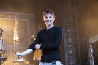 19/ a-ha, Saenger Morten Harket live in der Berliner Zitadelle Spandau am 21.08.18. Pop, Rock, Poprock, Synthie Pop, New