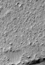 Mariner 4 Meets Mars Global Surveyor -- Mariner Crater 1965 and 1999 Copyright: xpiemagsx piemagsspace-14845 !ACHTUNG AU