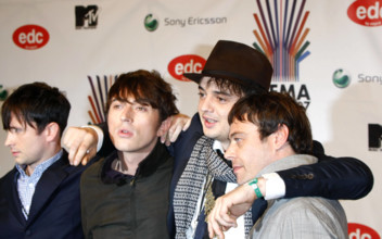Pete Doherty and Babyshambles at the MTV Europe Music Awards in Munich - 01 November 2007 FAM21814 Copyright: x FAMOUSx