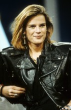 Stephanie von Monaco (Sängerin, Model) 04/91 - Stephanie von Monaco am 13. April 1991 in Wetten, dass..? aus Berlin Frau