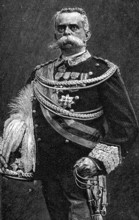 Portrait of Umberto I of Italy (1844-1900) King of Italy. Dated 19th Century, Copyright: xUnitedxArchivesx/xWorldxHistor