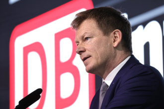 Dr. Richard Lutz, Vorstandsvorsitzender der Deutschen Bahn AG, Auftaktveranstaltung und Vorstellung der DB InfraGO AG un