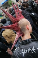 Hannover Chaostage Hannover Nordstadt Punker Polizei Autonome Punkertreffen Chaostage August