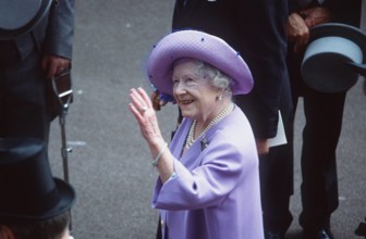 Bildnummer: 56856552  Datum: 01.06.1997  Copyright: imago/teutopress
Queen Mum Elizabeth I. beim