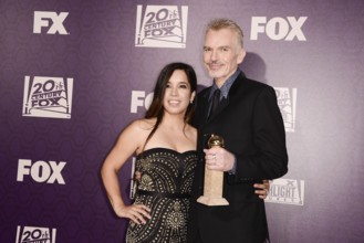 Billy Bob Thornton Connie Angland FOX GOLDEN GLOBES AFTER PARTY Beverly Hills PUBLICATIONxNOTxINxUS