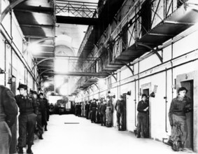 International Military Tribunal (IMT) November 20, 1945 - October 1, 1946 Guards in the prison, where the defendants ar