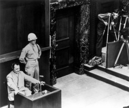 International Military Tribunal (IMT) November 20, 1945 - October 1, 1946 The defendant Hermann Göring testifying durin