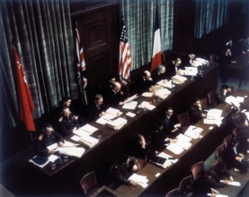 International Military Tribunal (IMT) November 20, 1945 - October 1, 1946 Court House, Room 600 (Justizgebäude, Fürther