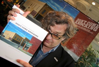 Wim Wenders, 75. Geburtstag am 14. August Viewnna 24 08 2005 - Director Wim WENDERS in Vienna - promotour for his new fi