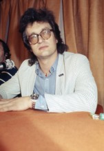 Wim Wenders, 75. Geburtstag am 14. August Der deutsche Regisseur und Fotograf Wim Wenders, Deutschland 1970er Jahre. Ger