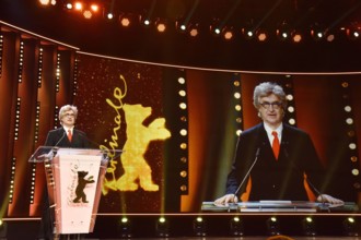 Wim Wenders, 75. Geburtstag am 14. August Wim Wenders attends the Honorary Golden Bear Award Ceremony for Willem Dafoe a
