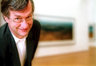 Wim Wenders, 75. Geburtstag am 14. August Regisseur Wim Wenders (GER) anlässlich der Eröffnung seiner Fotoausstellung -B