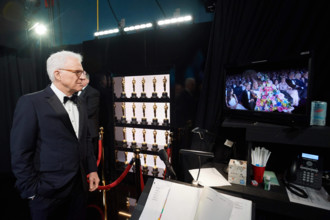 Steve Martin watches backstage during the live ABC Telecast of The 92nd Oscars® at the Dolby® Theatre in Hollywood, C