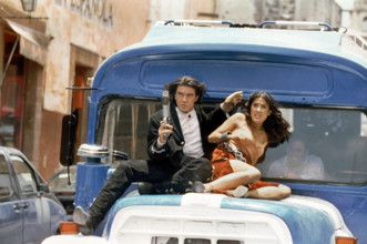 Once Upon a Time in Mexico (2003) - filmstill Salma Hayek, Antonio Banderas in Once Upon a Time in Mexico (2003) - - - E