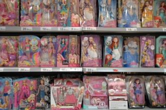 Barbie dolls PUBLICATIONxNOTxINxUK