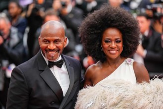 The Kaibutsu (Monster) Movie Premiere at the 76th Edition of the Cannes Film Festival Viola Davis and husband Julius Ten
