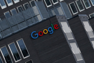 Schriftzug / Logo des Unternehmens Google