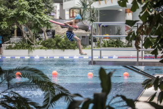 PK zum Thema Schulschwimmen zu Coronazeiten, Titus Therme, Frankfurt, Bild x von 14 Frankfurt, 23.11.2020 PK zum Thema S