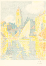 Paul Signac, St Tropez The Port (Saint Tropez Le port), 1897 1898 St. Tropez: The Port (Saint-Tropez: Le port) Copyright