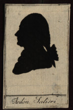 Antonio Salieri (1750-1825), composer. Johann Hieronymus Delete Kohl (1753-1807), publishing house Copyright: xpiemagsx